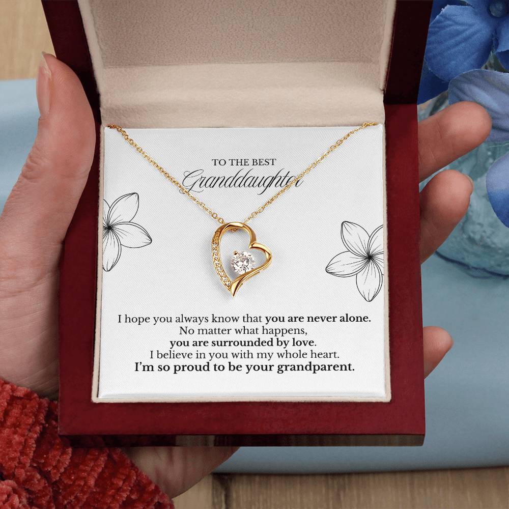 Surrounded by Love, Wherever She Goes (A Beautiful and Thoughtful Gift for Granddaughter)