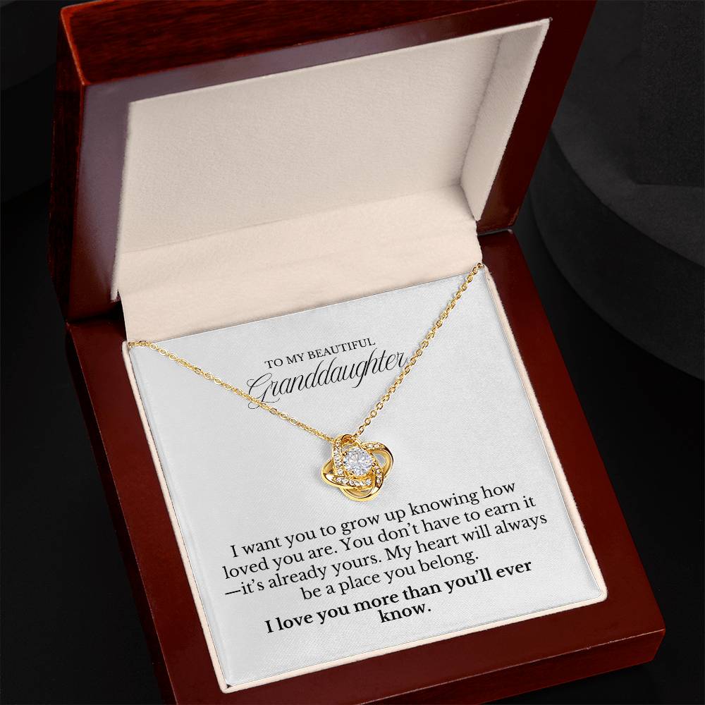 A Beautiful and Thoughtful Gift for Granddaughter - A Place You Will Always Belong