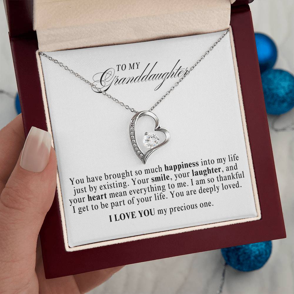The Joy She Brings Just by Being Here (A Beautiful and Thoughtful Gift for Granddaughter)