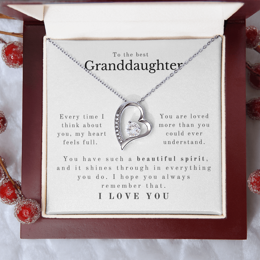 A Spirit That Fills the Heart (A Beautiful and Thoughtful Gift for Granddaughter)