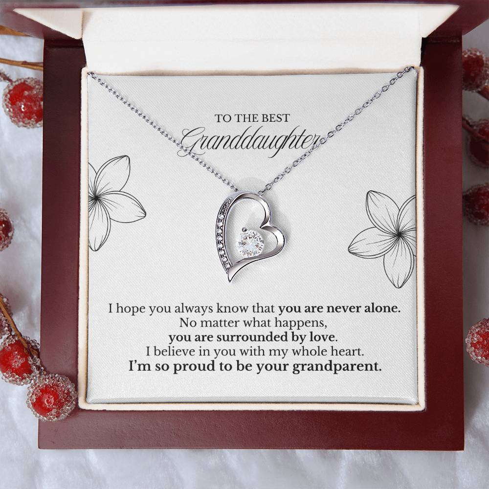Surrounded by Love, Wherever She Goes (A Beautiful and Thoughtful Gift for Granddaughter)