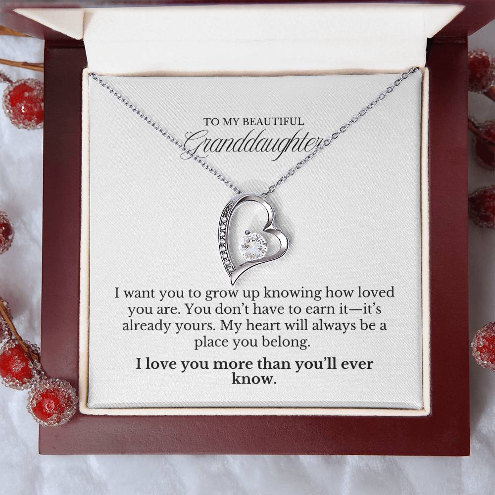 A Beautiful and Thoughtful Gift for Granddaughter - A Place You Will Always Belong