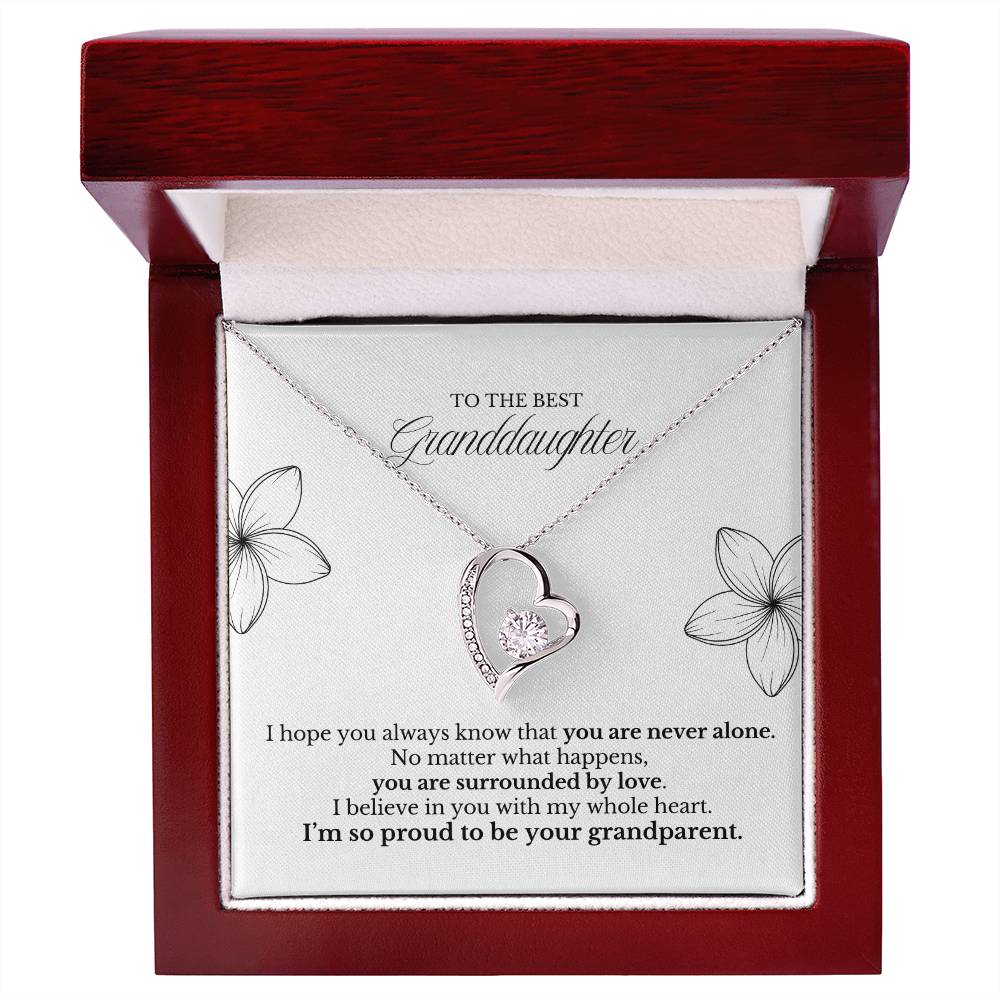 Surrounded by Love, Wherever She Goes (A Beautiful and Thoughtful Gift for Granddaughter)