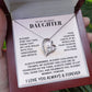 Eternal Embrace: The Forever Love Necklace for Daughter 001