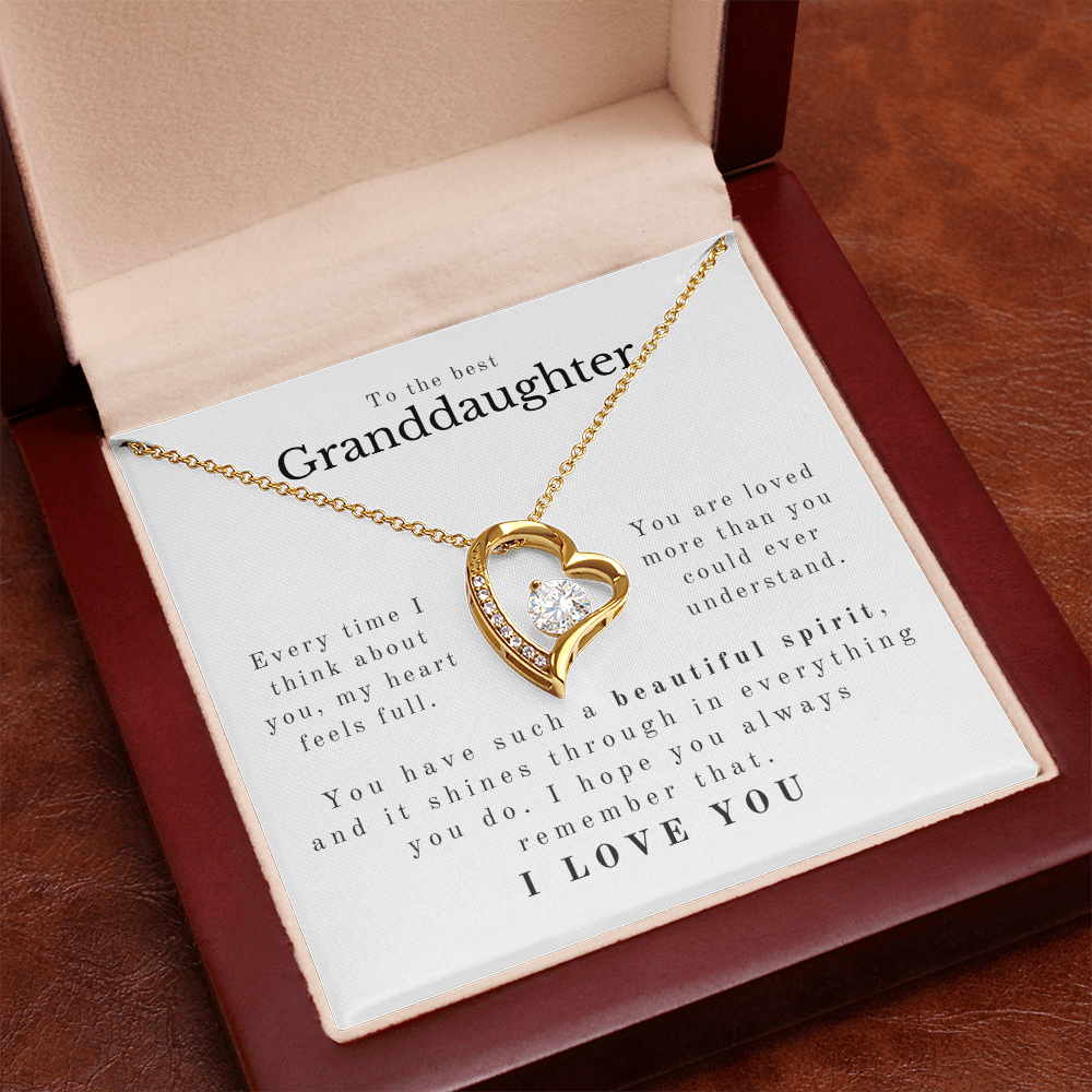 A Spirit That Fills the Heart (A Beautiful and Thoughtful Gift for Granddaughter)