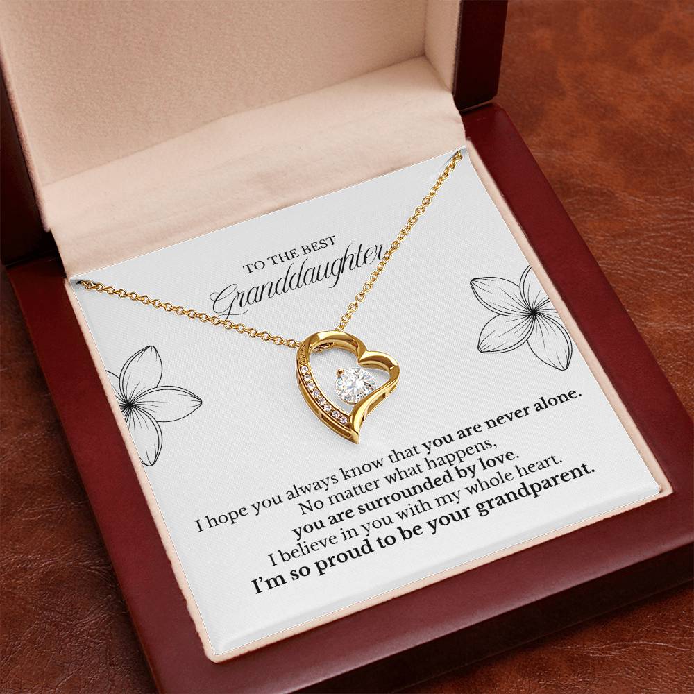 Surrounded by Love, Wherever She Goes (A Beautiful and Thoughtful Gift for Granddaughter)