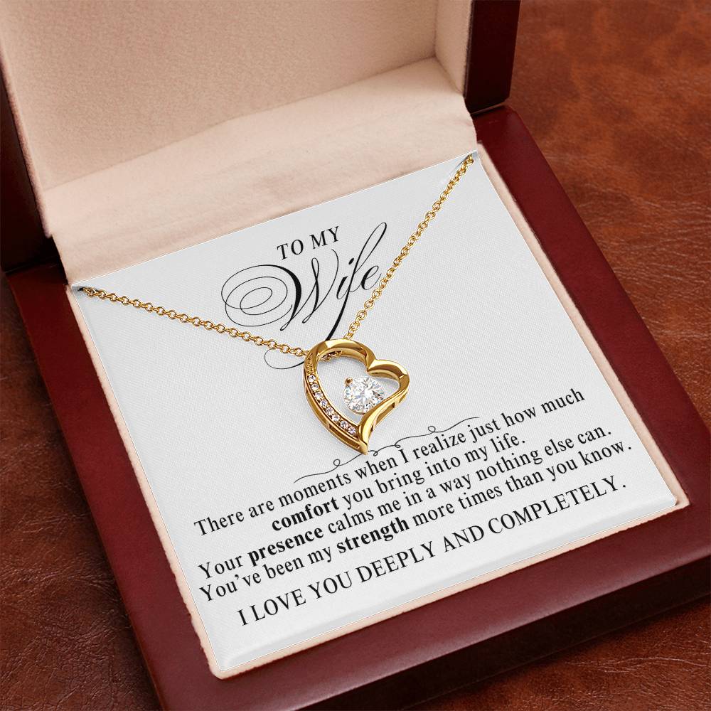 The Love She Gives That Grounds My World (A Great Romantic Gift for Wife)