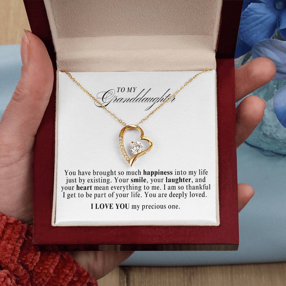 The Joy She Brings Just by Being Here (A Beautiful and Thoughtful Gift for Granddaughter)