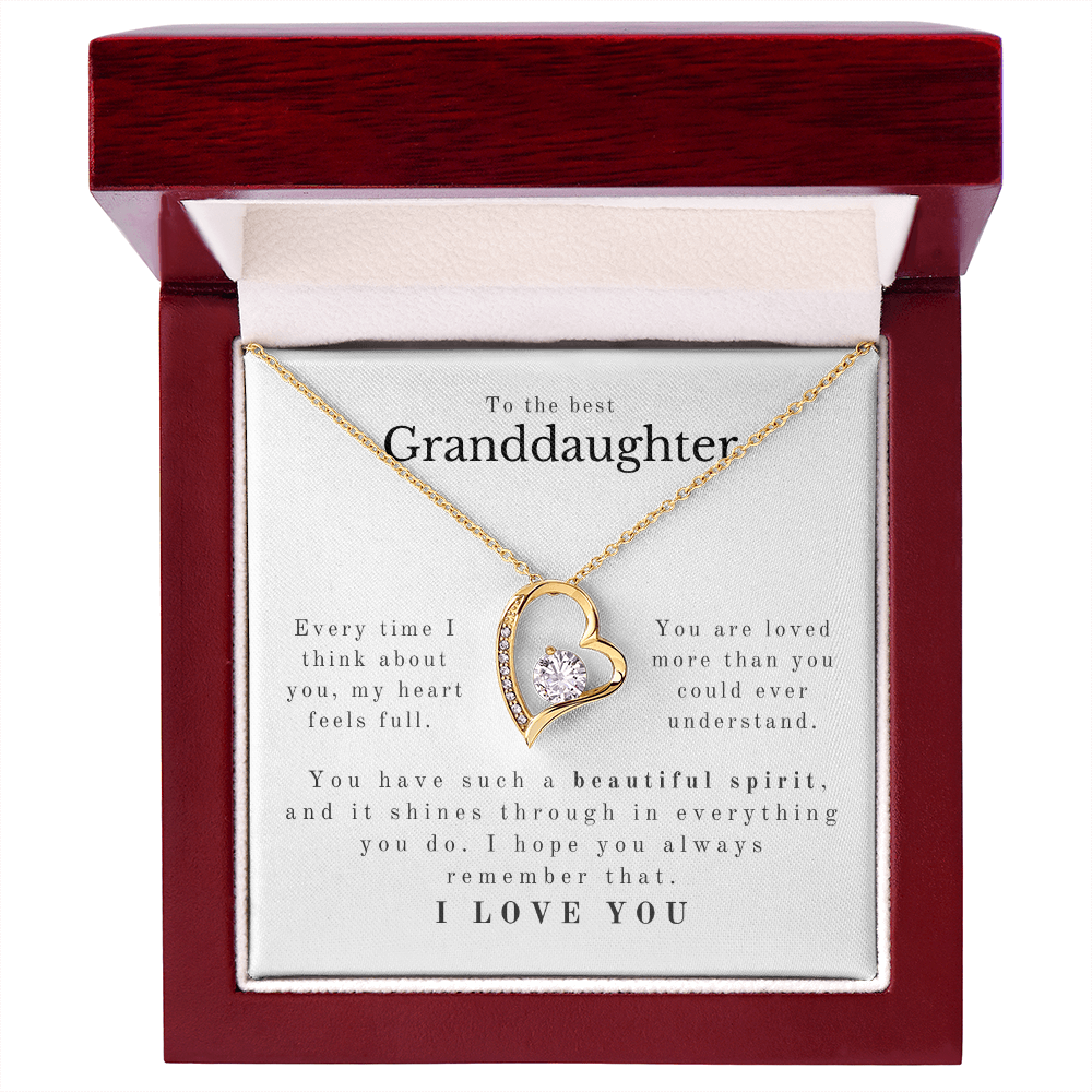 A Spirit That Fills the Heart (A Beautiful and Thoughtful Gift for Granddaughter)