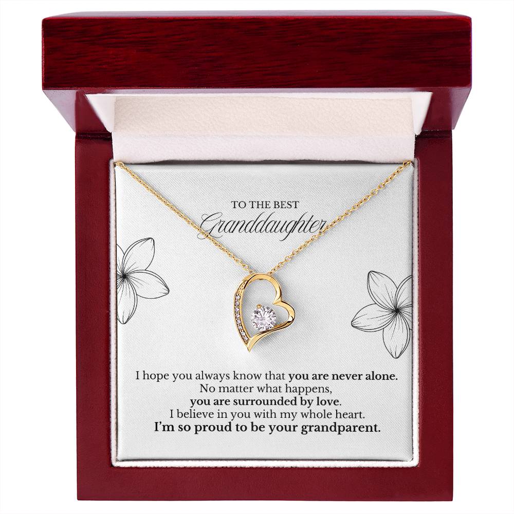 Surrounded by Love, Wherever She Goes (A Beautiful and Thoughtful Gift for Granddaughter)