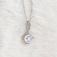 Enchanted Sparkle: The Alluring Beauty Necklace WHT