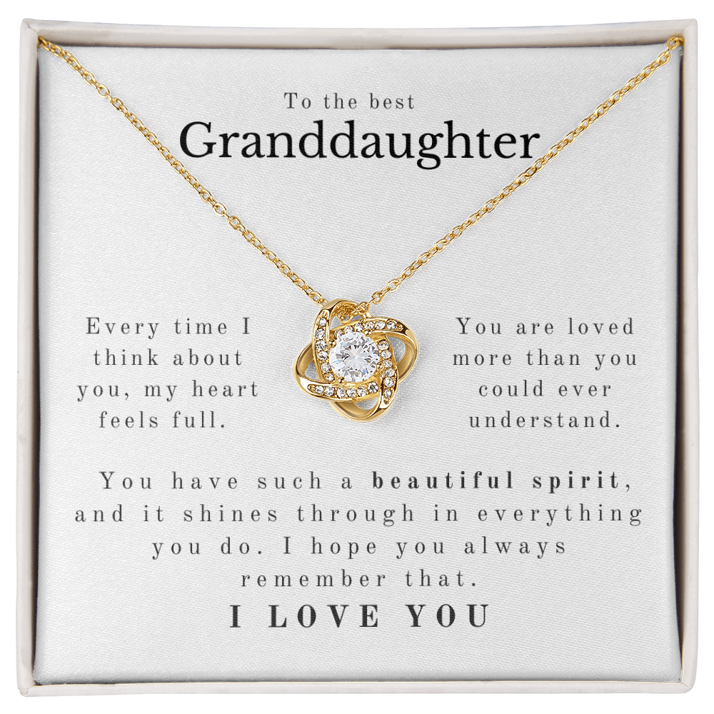 A Spirit That Fills the Heart (A Beautiful and Thoughtful Gift for Granddaughter)