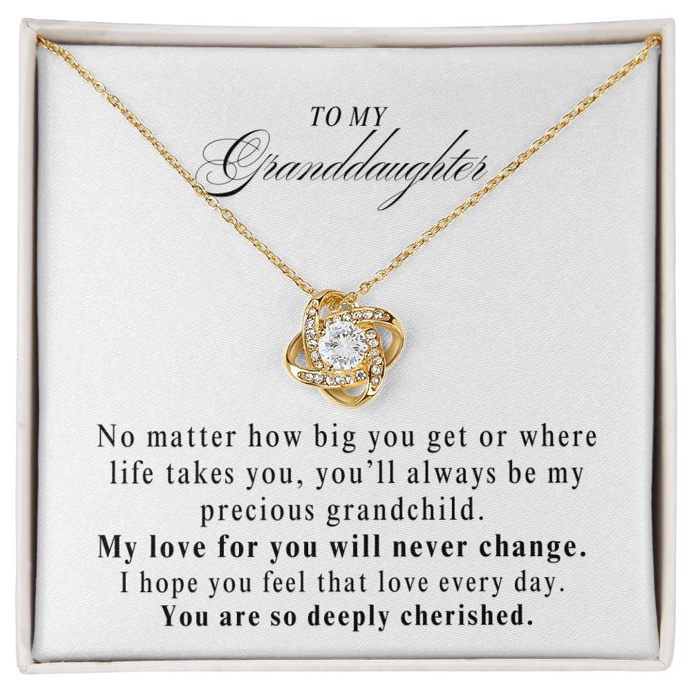 A Beautiful and Thoughtful Gift for Granddaughter - Forever Small in the Place I Keep You