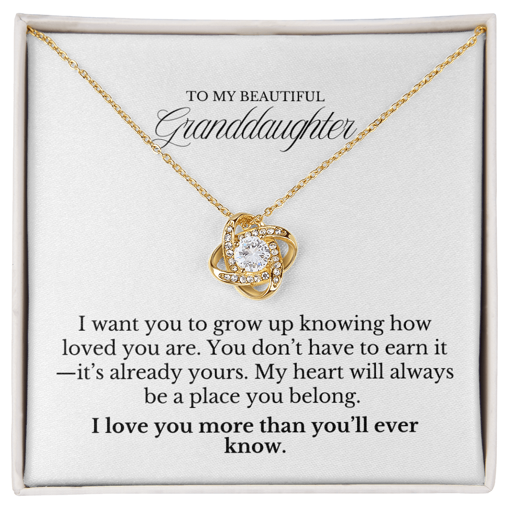 A Beautiful and Thoughtful Gift for Granddaughter - A Place You Will Always Belong