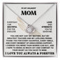 Eternal Embrace: Love Knot Necklace for My Mom 001