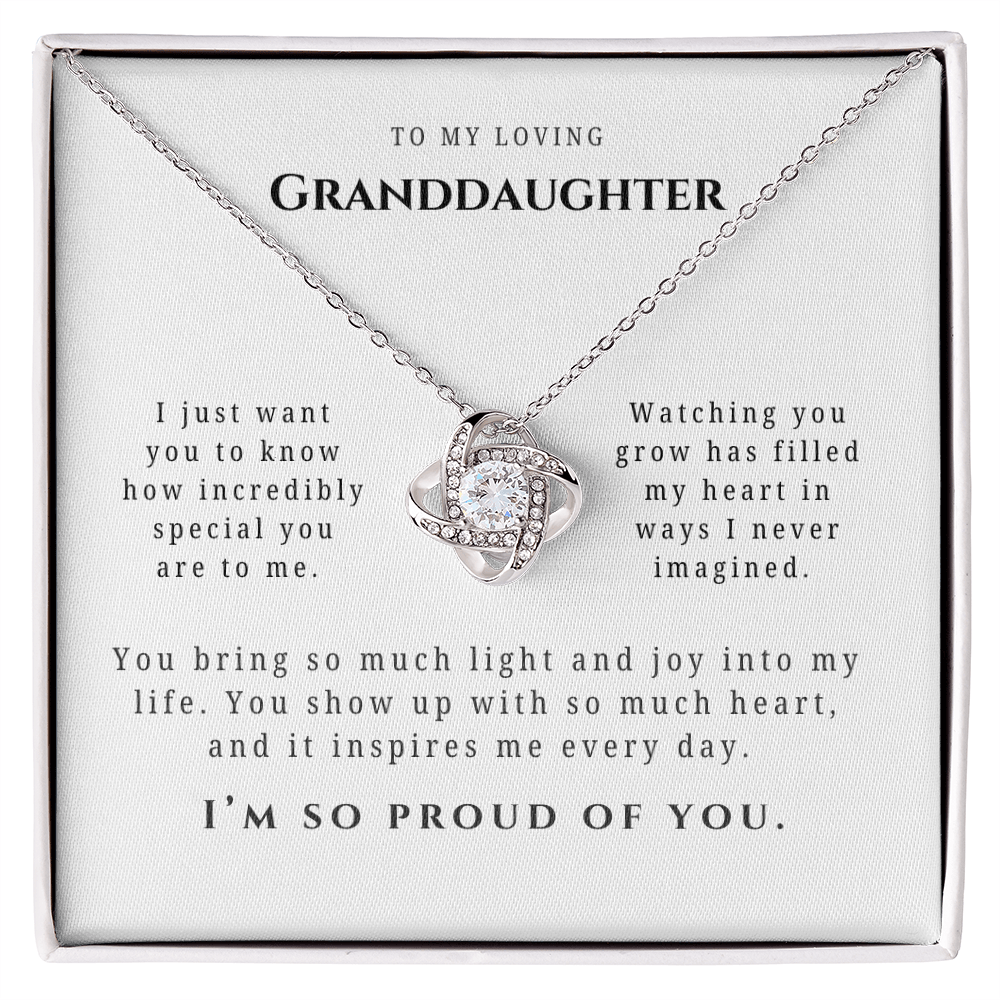 Watching Her Become Everything She Is (A Beautiful and Thoughtful Gift for Granddaughter)