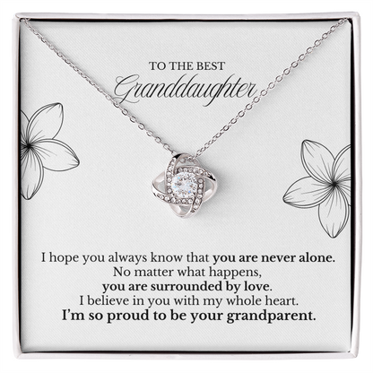 Surrounded by Love, Wherever She Goes (A Beautiful and Thoughtful Gift for Granddaughter)