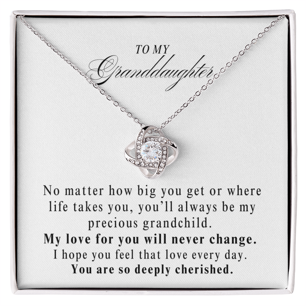 A Beautiful and Thoughtful Gift for Granddaughter - Forever Small in the Place I Keep You