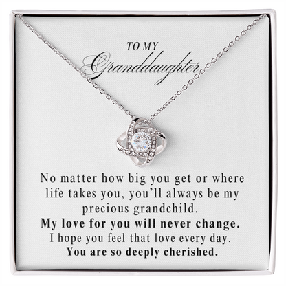 A Beautiful and Thoughtful Gift for Granddaughter - Forever Small in the Place I Keep You