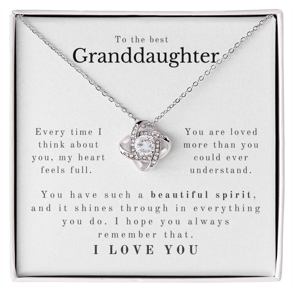 A Spirit That Fills the Heart (A Beautiful and Thoughtful Gift for Granddaughter)