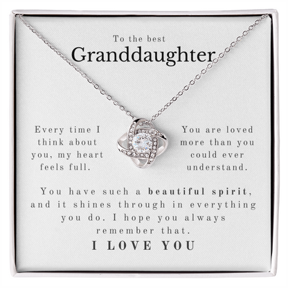 A Spirit That Fills the Heart (A Beautiful and Thoughtful Gift for Granddaughter)