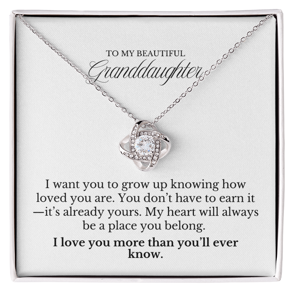 A Beautiful and Thoughtful Gift for Granddaughter - A Place You Will Always Belong