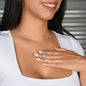 Eternal Embrace: Love Knot Necklace for My Granddaughter WHTE