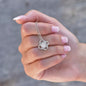 Eternal Embrace: Love Knot Necklace for My Granddaughter WHTE 003