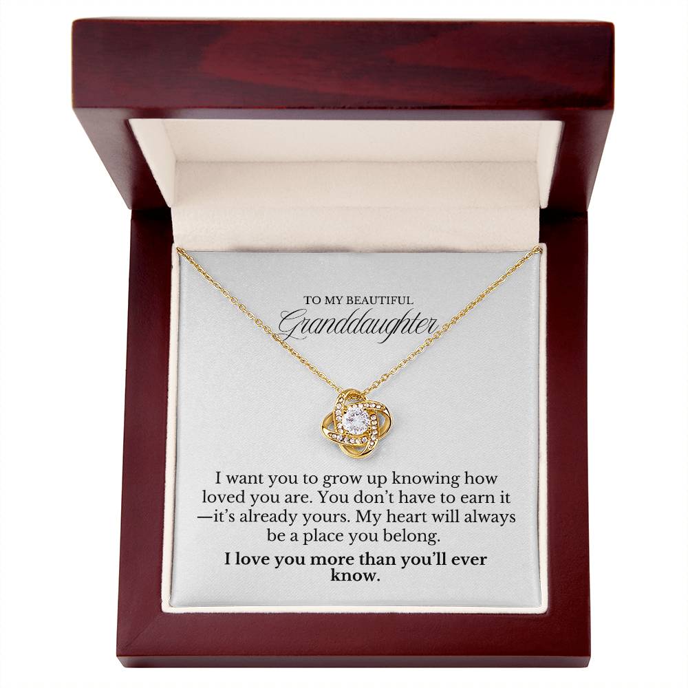 A Beautiful and Thoughtful Gift for Granddaughter - A Place You Will Always Belong