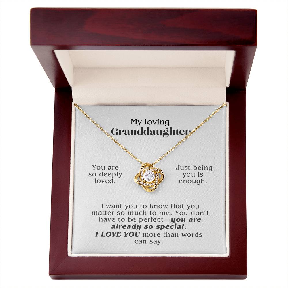 Loved Simply for Being Herself (A Beautiful and Thoughful Gift for Granddaughter)