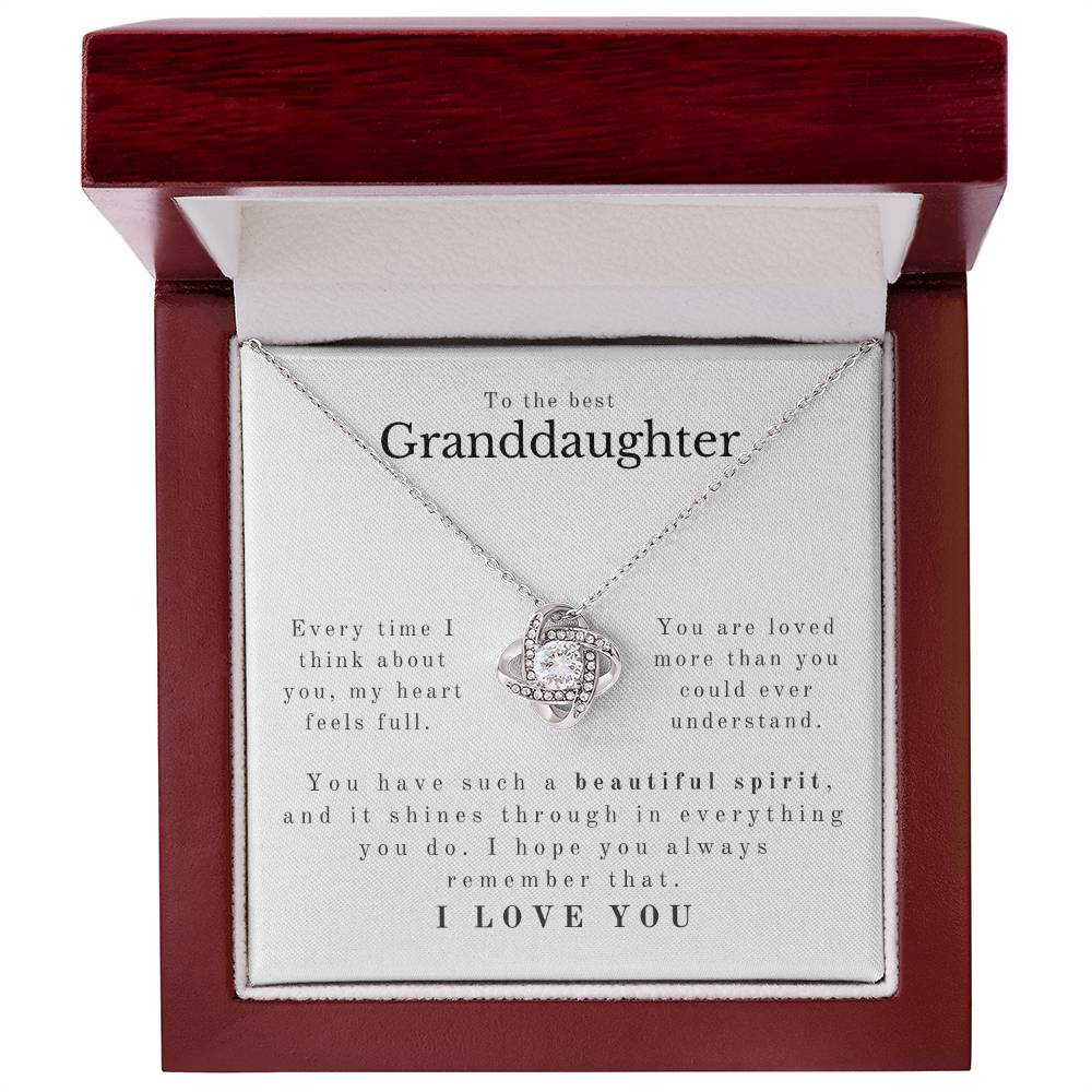 A Spirit That Fills the Heart (A Beautiful and Thoughtful Gift for Granddaughter)