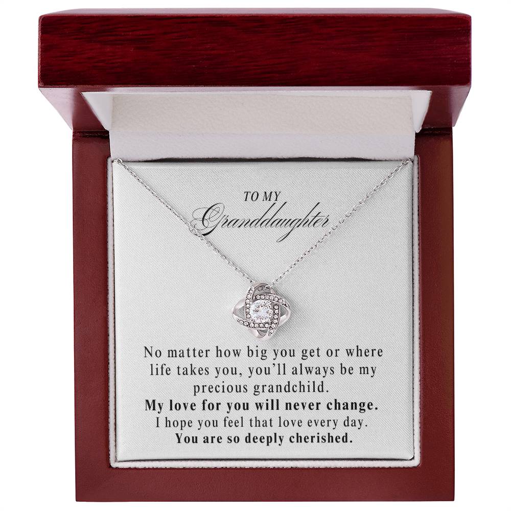 A Beautiful and Thoughtful Gift for Granddaughter - Forever Small in the Place I Keep You