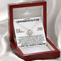 Eternal Embrace: Love Knot Necklace for My Granddaughter WHTE