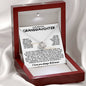 Eternal Embrace: Love Knot Necklace for My Granddaughter WHTE 003