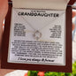 Eternal Embrace: Love Knot Necklace for My Granddaughter WHTE 003