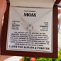 Eternal Embrace: Love Knot Necklace for My Mom 001