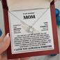 Eternal Embrace: Love Knot Necklace for My Mom 001