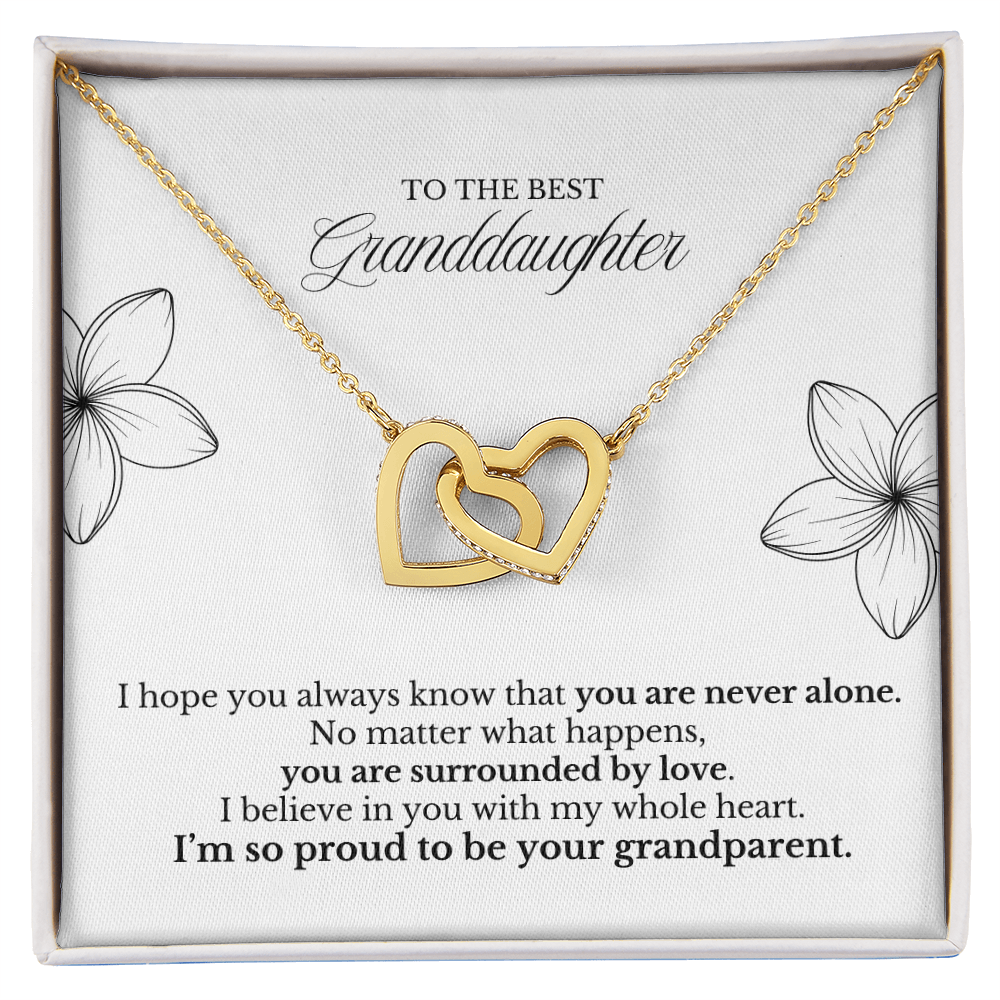 Surrounded by Love, Wherever She Goes (A Beautiful and Thoughtful Gift for Granddaughter)
