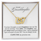 The Joy She Brings Just by Being Here (A Beautiful and Thoughtful Gift for Granddaughter)