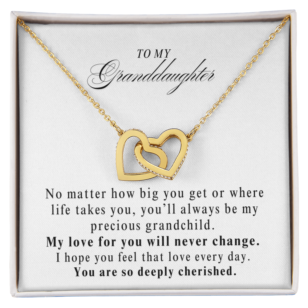 A Beautiful and Thoughtful Gift for Granddaughter - Forever Small in the Place I Keep You
