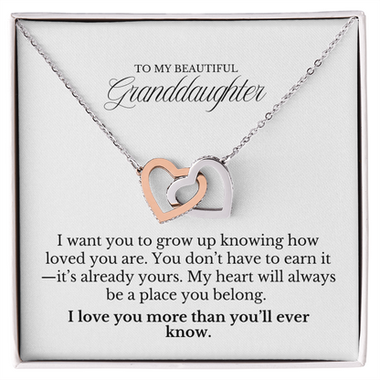 A Beautiful and Thoughtful Gift for Granddaughter - A Place You Will Always Belong