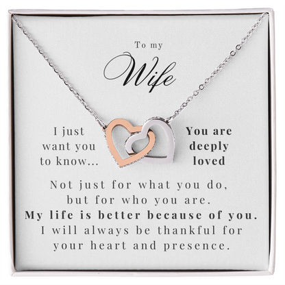 The Heart That Made My Life Richer (A Great Romantic Gift for Wife)