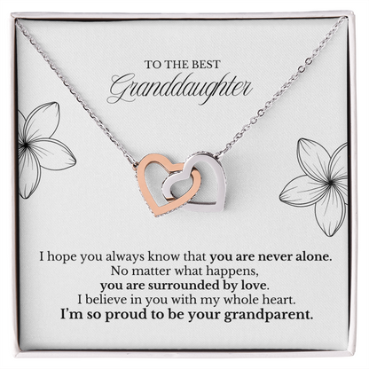 Surrounded by Love, Wherever She Goes (A Beautiful and Thoughtful Gift for Granddaughter)