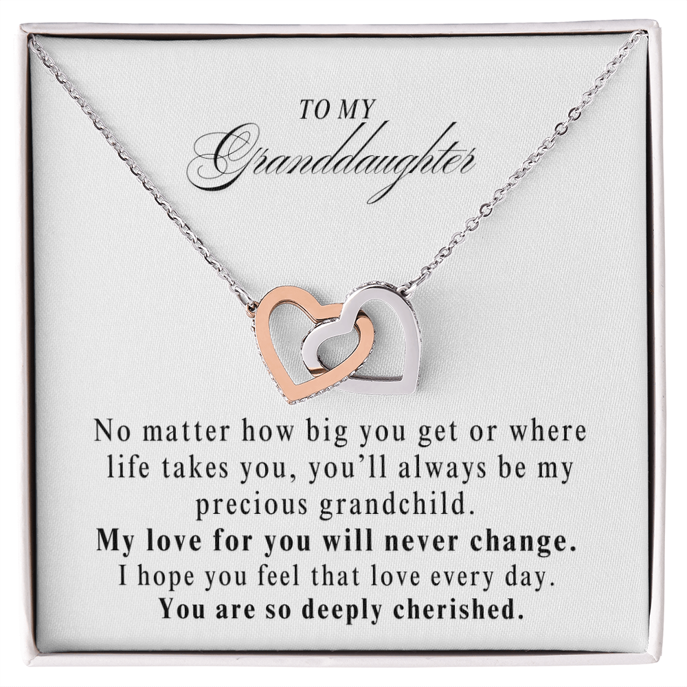 A Beautiful and Thoughtful Gift for Granddaughter - Forever Small in the Place I Keep You
