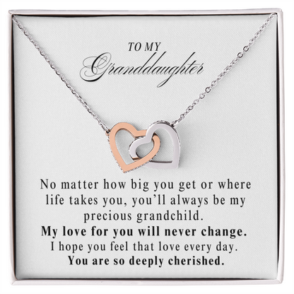 A Beautiful and Thoughtful Gift for Granddaughter - Forever Small in the Place I Keep You
