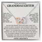 Eternal Bond: Granddaughter's Interlocking Hearts Necklace GL-002