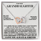 Interlocking Hearts Necklace: A Granddaughter's Cherished Necklace WHT 003