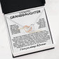 Eternal Bond: Granddaughter's Interlocking Hearts Necklace GL-004