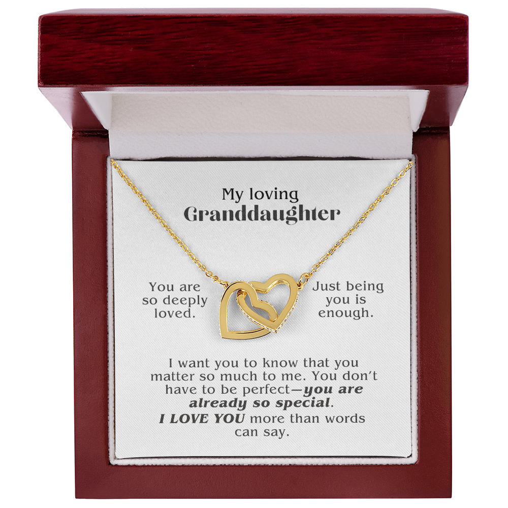 Loved Simply for Being Herself (A Beautiful and Thoughful Gift for Granddaughter)
