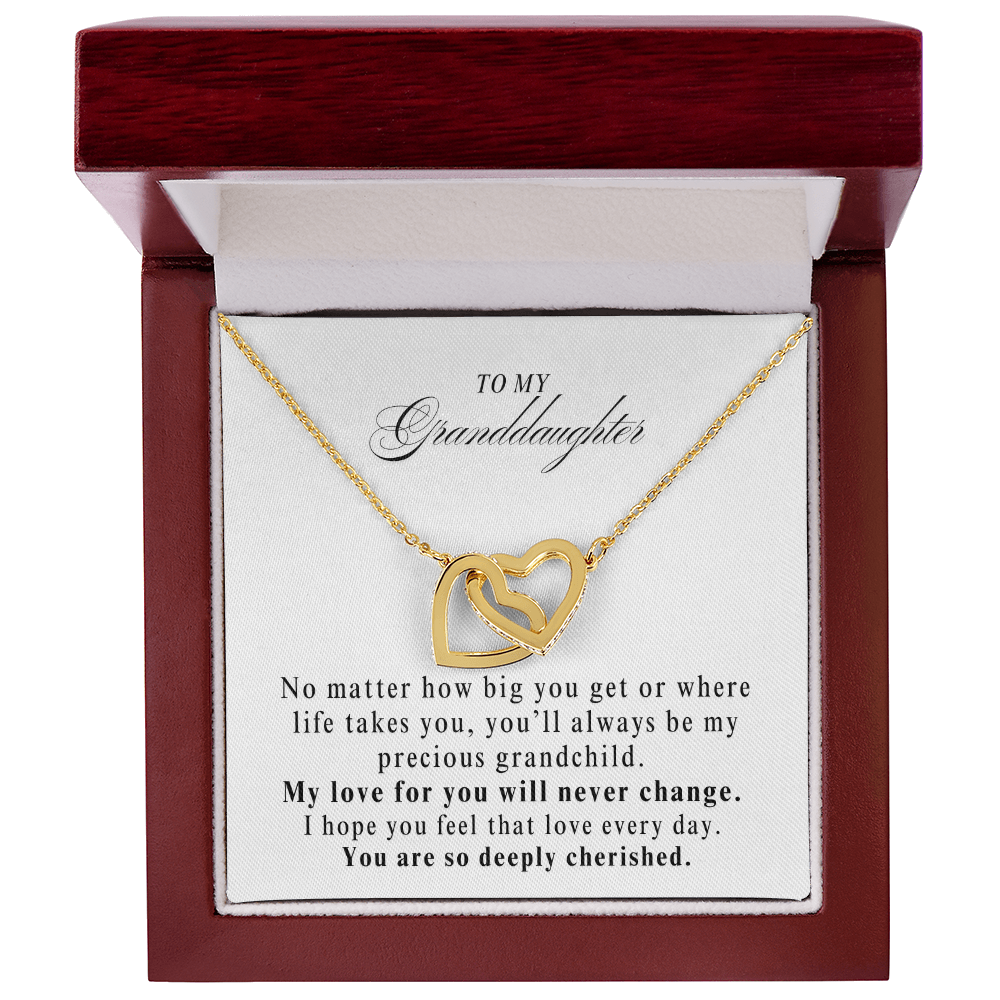 A Beautiful and Thoughtful Gift for Granddaughter - Forever Small in the Place I Keep You
